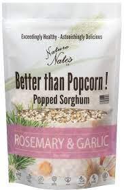 Rosemary Garlic Popped Sorghum