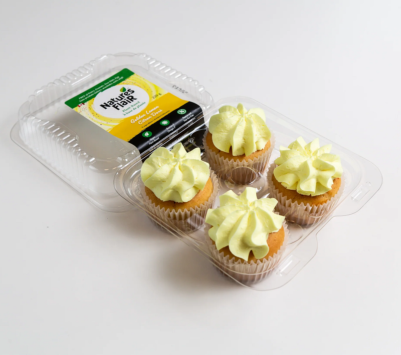 Golden Lemon Cupcakes 4Pk