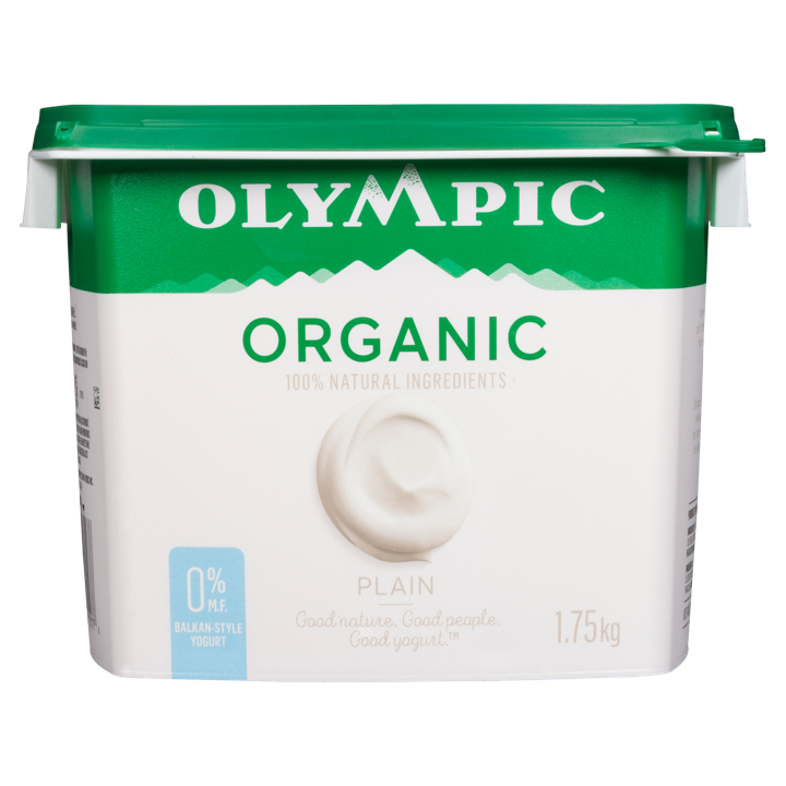 Organic Yogurt - Plain 0% Milk Fat