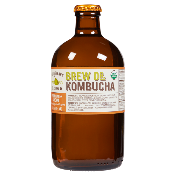 Kombucha - Lemon Ginger Cayenne