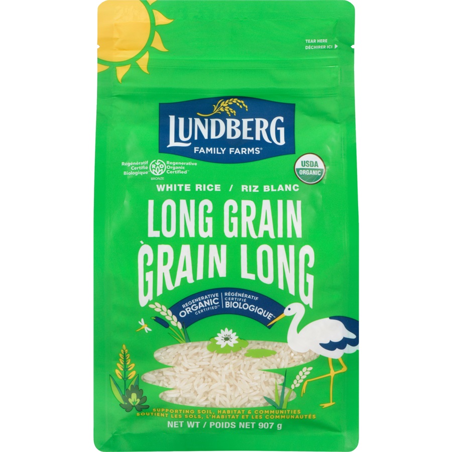 White Long Grain Rice Regenerative Organic