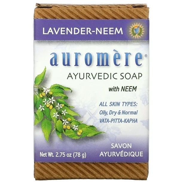 Ayurvedic Bar Soap Lavender Neem