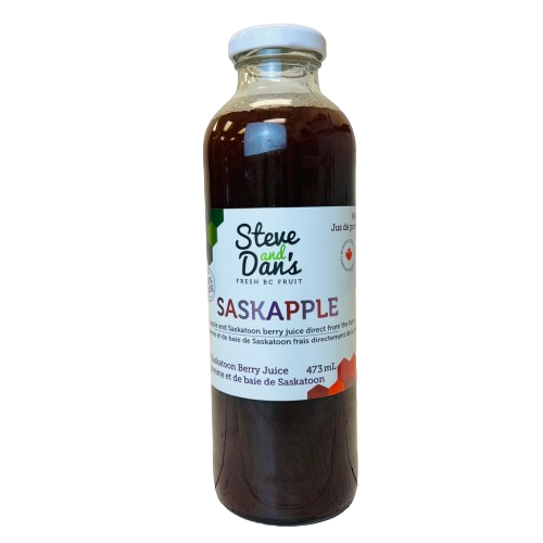 Pure Apple Saskatoon Berry Juice