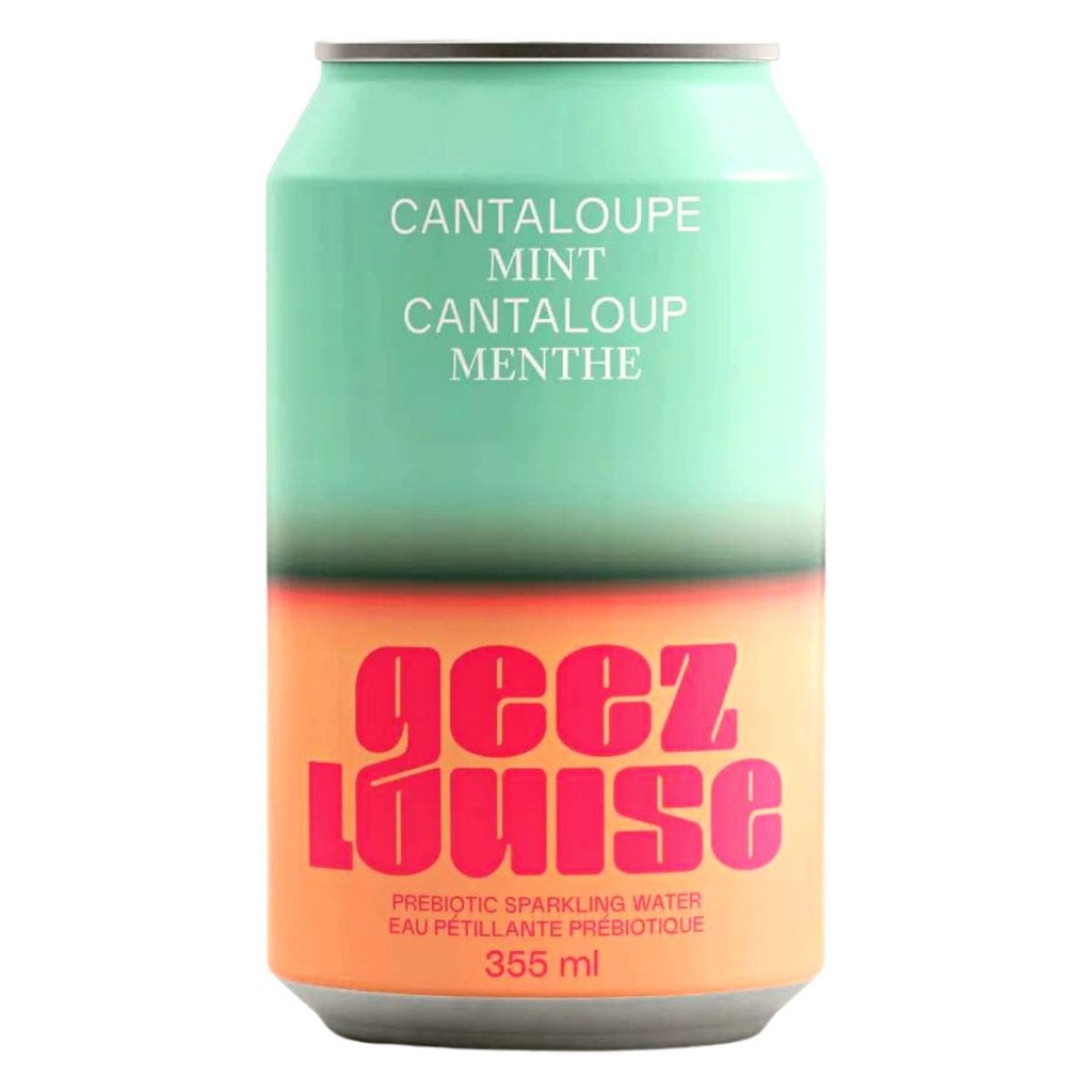 Cantaloupe Mint Prebiotic Sparkling Water