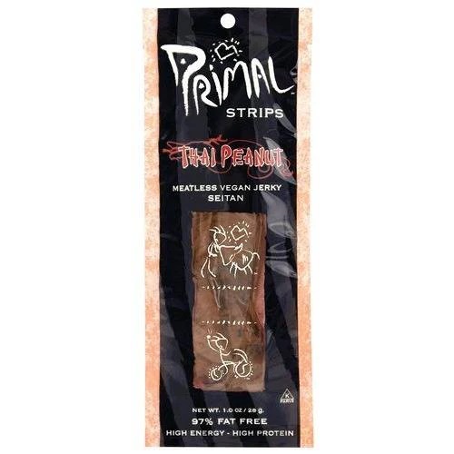 Thai Peanut Meatless Jerky Strips