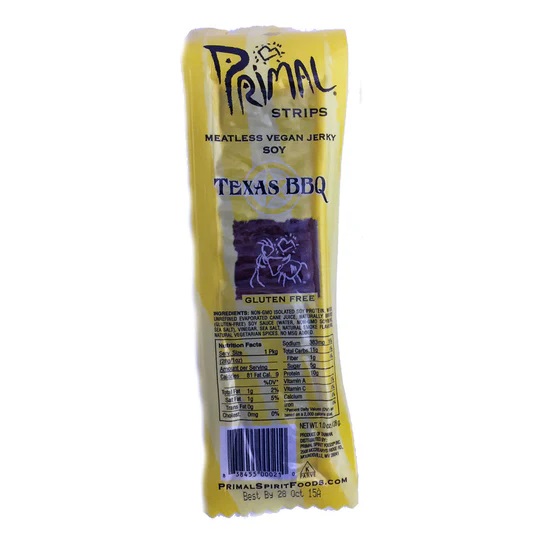 Texas BBQ Meatless Jerky Strips