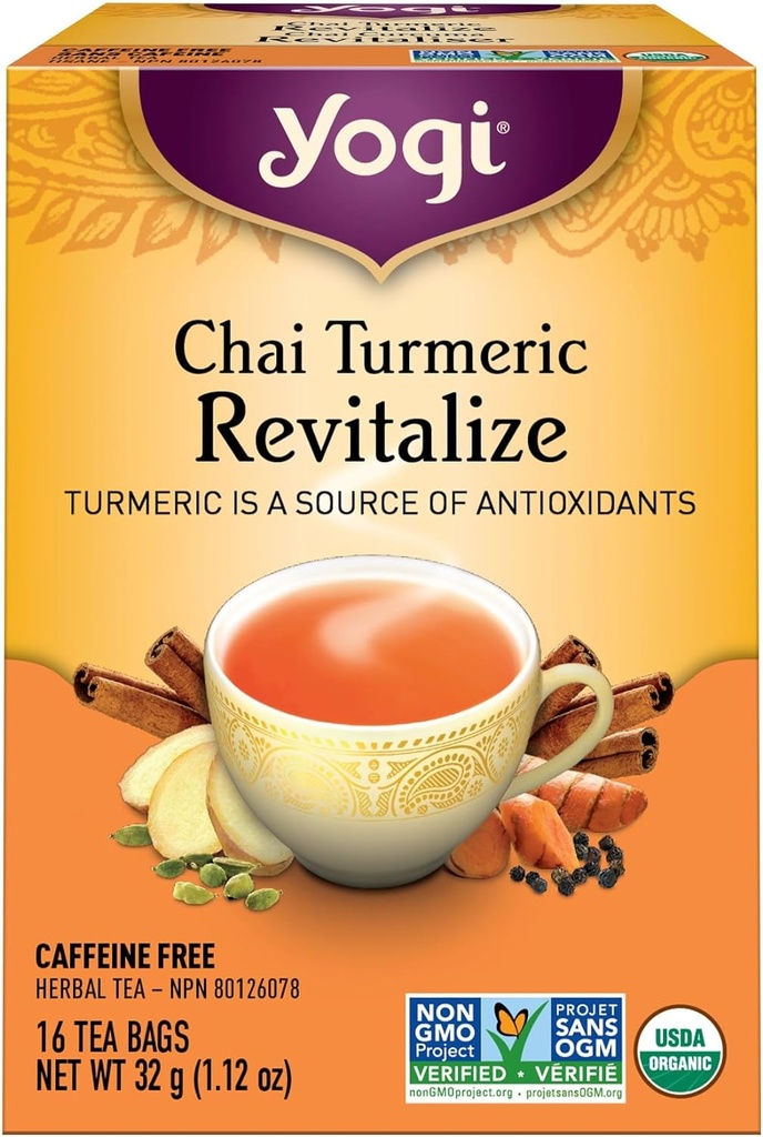 Chai Turmeric Revitalize Tea