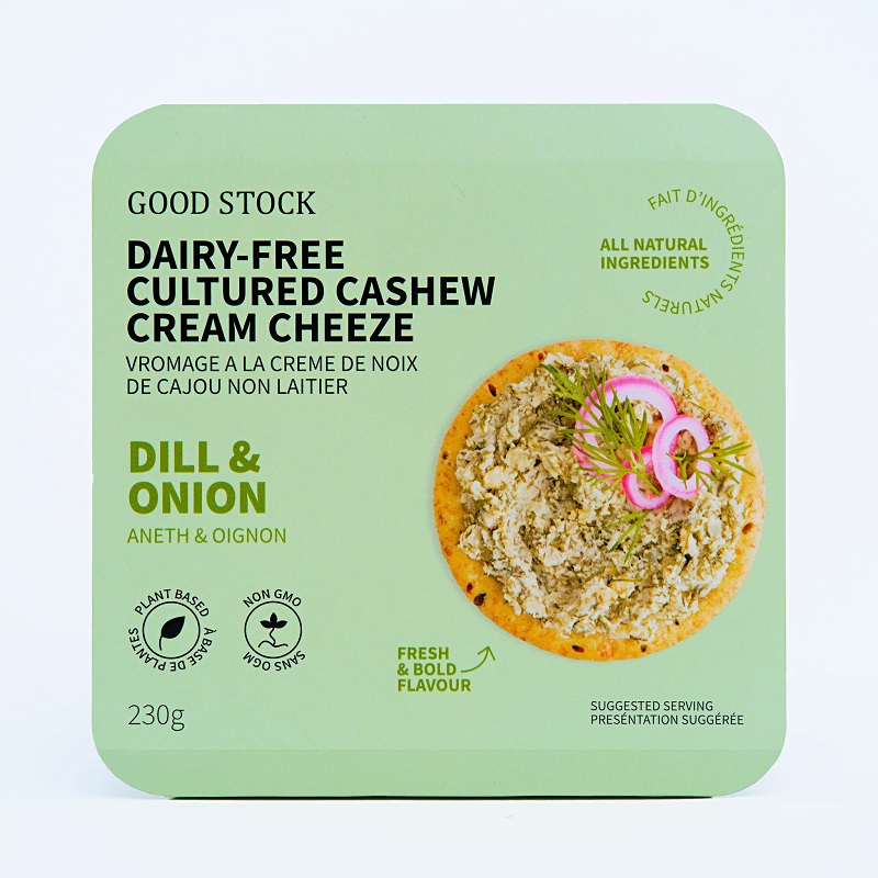 Dill and Onion Cashew Cream Cheeze