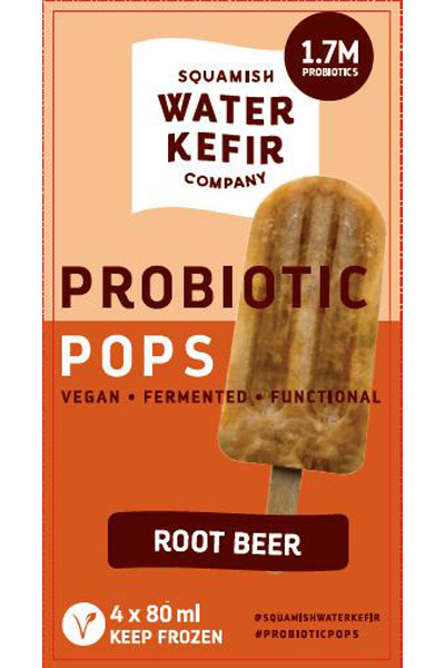 Popsicles - Root Beer Water Kefir