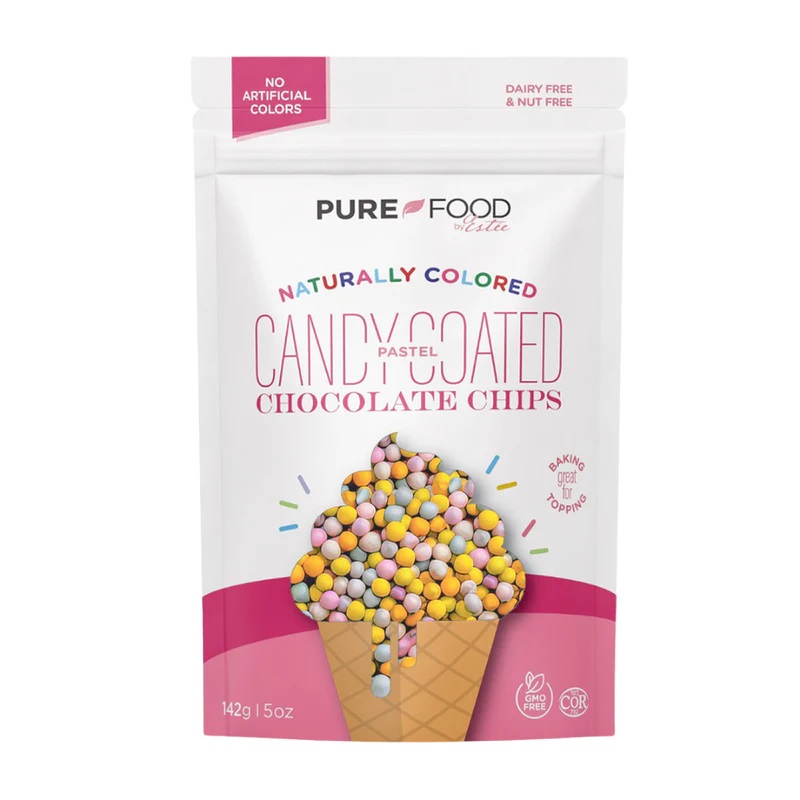 Pastel Candy Coated Mini Chocolate Chips