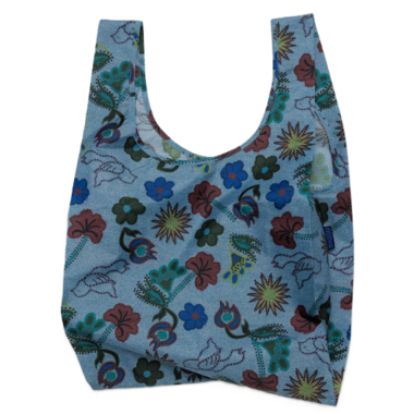 Reusable Bag Digital Denim Birds