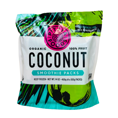 Frozen Coconut Smoothie Pouch Org