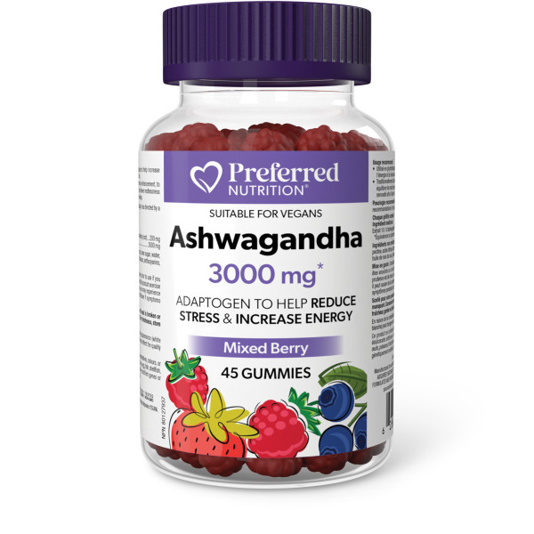 Ashwagandha 3000mg Vegan Gummies