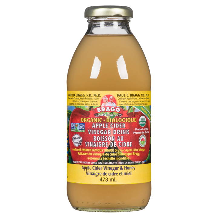 Apple Cider Vinegar All Natural Drink - Apple Cider Vinegar &amp; Honey