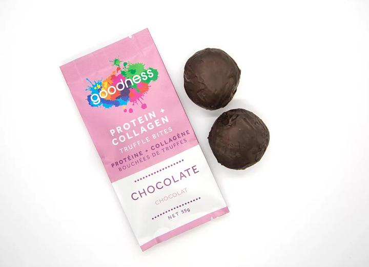 Protein + Collagen Truffle Bites - Chocolate