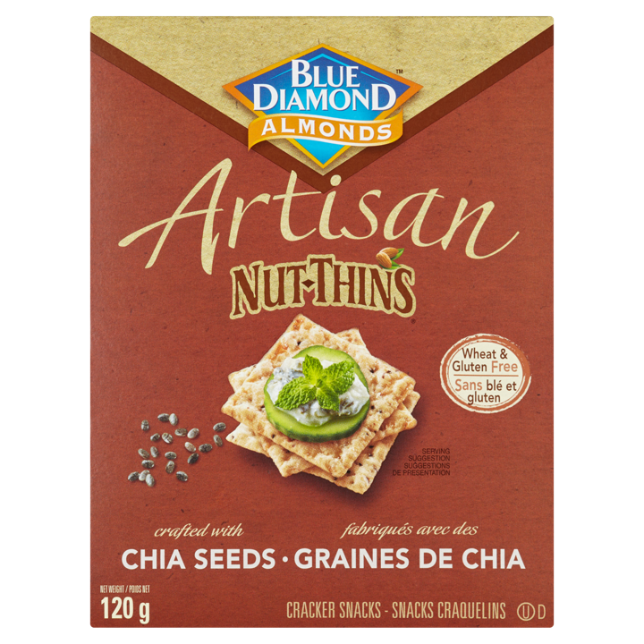 Artisan Nut Thins - Chia Seeds